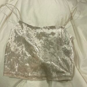 Velvet top